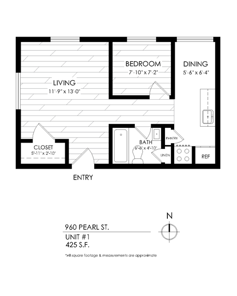 960 Pearl 1 Bedroom Apartments in Denver, CO